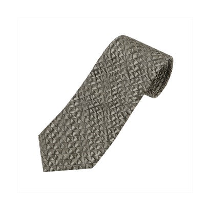 トーキョーシャツ TOKYO SHIRTS ネクタイ 絹100% ベーシック ビジネス フォーマル （カーキ）