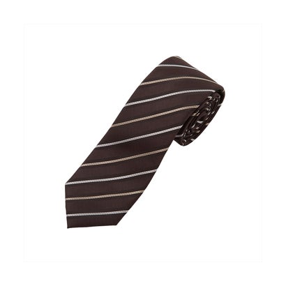 トーキョーシャツ TOKYO SHIRTS ネクタイ ナロータイ ビジネス フォーマル （ブラウン）