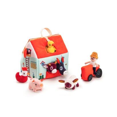 リリピュション Lilliputiens ファームハウス【返品不可商品】 （レッド）