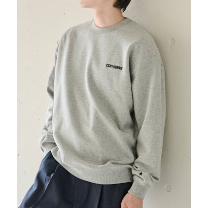 コンバース CONVERSE Archive Poster Print Sweater type-2 （グレー）