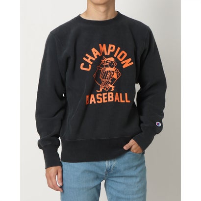 チャンピオン Champion メンズ スウェットトレーナー RW CREW NECK SWEATSHIRT C3-C008 （オフブラック）