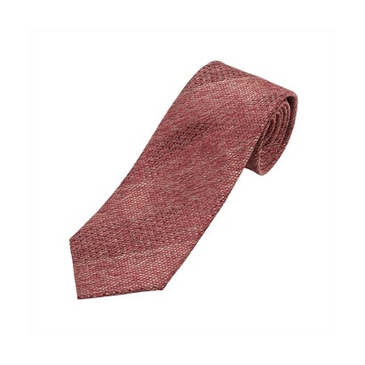 トーキョーシャツ TOKYO SHIRTS ネクタイ 絹100% ベーシック ビジネス フォーマル （エンジ）