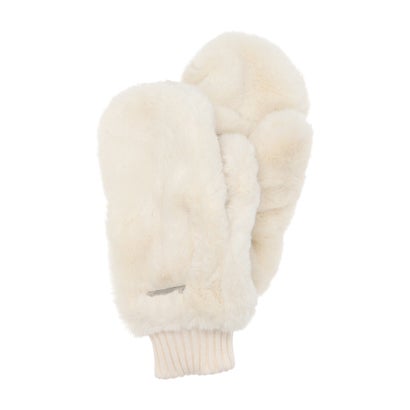ラブトキシック Lovetoxic フェイクファー手袋 （アイボリー）
