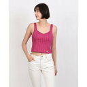 デニーローズ DENNY ROSE ピンストライプビスチェ (FUXIA)