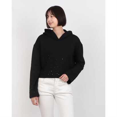 デニーローズ DENNY ROSE ビジューポイントフーディー （BLACK）