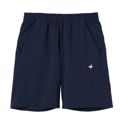 アリーナ arena ルコックスポルティフ le coq sportif テニス ゲームパンツ 半ズボン ボトムス ショート ハーフ メンズ 男性 吸汗速乾 ストレッチ U （NV00 ネイビー）