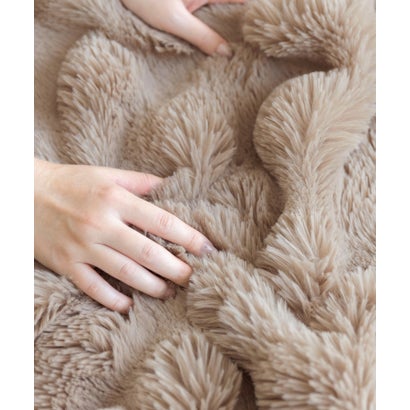 ウェレッグ セレクト welleg sellect ふんわり暖か ぽこぽこ ブランケット （9033ベージュ）