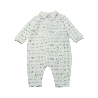 ARMANI BABY 足つきロンパース　2点セット　ネイビー　ホワイト ARMANI BABY 足つきロンパース 2点セット ネイビー ホワイト 楽天市場