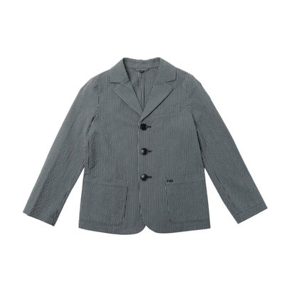 細かなストライプ柄が上品な印象のテーラードジャケット。軽やかな素材で動きやすく、季節の変わり目にも快適です。クラシカルなデザインでフォーマルシーンにもぴったり。お出かけや発表会など幅広く活躍します。※当ブランドはインポートセレクト品として、...