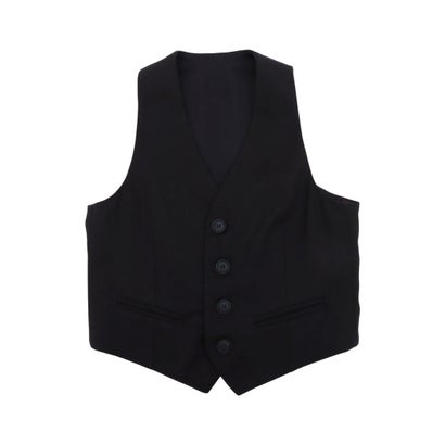 シンプルで上品な印象のフォーマルベスト。シャツやジャケットと合わせるだけで、きちんと感アップ。結婚式や発表会、入学・卒業式など特別な日にぴったり。一着あるとセレモニースタイルがぐっと引き締まります。※当ブランドはインポートセレクト品として、FENDI・STORY LORIS・Chlo?・SIMONETTA をはじめとする複数の海外ブランドの商品を厳選して販売しております。そのため、ブランドタグや洗濯表示タグがない場合がございます。品質には問題ございませんので、安心してお買い求めください。こちらはアウトレット品です。主にはシーズン落ちの新品になりますが、中には細かな傷やシワ、若干の色落ち等がある場合がございます（訳あり品を除く）。
