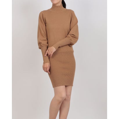 シルビアン ヒーチ SILVIAN HEACH ニットタイトミニワンピース （BEIGE）