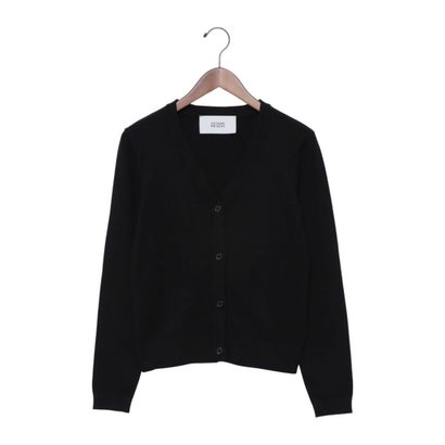シルビアン ヒーチ SILVIAN HEACH ハイゲージVネックカーディガン （BLACK）