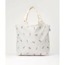 エーシーデザインバイアルファキュービック A/C DESIGN BY ALPHA CUBIC アニマルプリント保冷保温コンパクトエコバッグ【犬・猫・ウサギ】 (ベージュ)