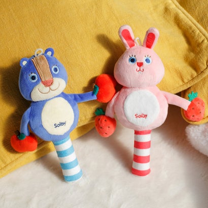 ソルビィ Solby でんでん太鼓【返品不可商品】 （ブルー）