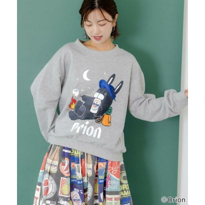 スカラー ScoLar orion×ScoLar 星降る森のオリオンビールタイム柄PO （杢グレー）