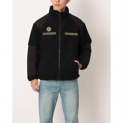 ラスティ RUSTY メンズ アウトドアカジュアル フリース ジャケットメンズラスティ 935202 （BK）