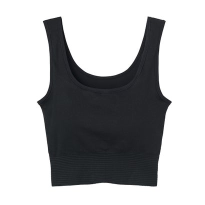 キレイラボ KIREILABO ハーフトップ (ブラック)