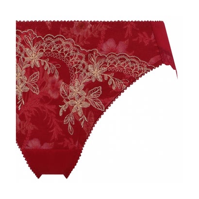 トリンプ Triumph Triumph 天使のブラ スリムライン644 レギュラーショーツ(3Lサイズ) TR644 Hikini 【返品不可商品】 （ダークレット） 2