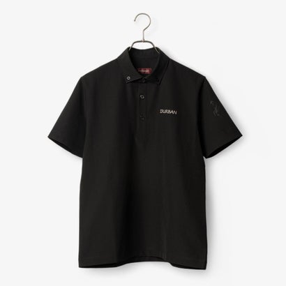 ダーバン D'URBAN 【D'URBAN GOLF 】ロゴプリントポロシャツ(ショートスリーブ) （ブラック）