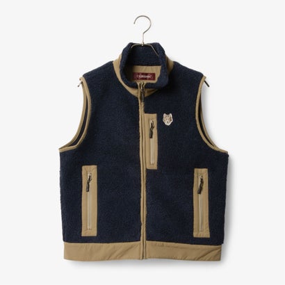 ダーバン D'URBAN 【D'URBAN GOLF 】ボアフリースベスト （ネイビー）
