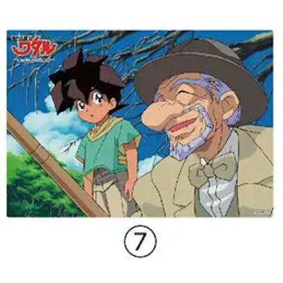 フェアリーテイル FAIRYTAIL 「魔神英雄伝ワタル」終わりなき時の物語 B6アクリルパネル 虎王? （ワタルと老人?）