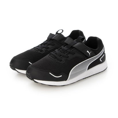 プーマ PUMA 504S スピードモンスター V4 378908 (ブラック×ホワイト)