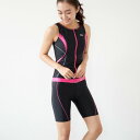 フィラ FILA 配色フルジップセパレート水着【返品不可商品】 (ピンク)