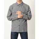 モードフルーレ MODE FOURRURE イタリア製メンズコットンシャツ (グレー)