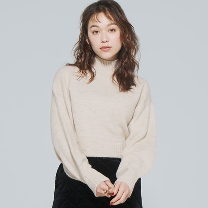 コカ coca 袖バルーンボトルネックニット （Lt.beige）のサムネイル