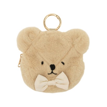 プティマイン petit main pupu&teteミニポーチ/L （チャ）