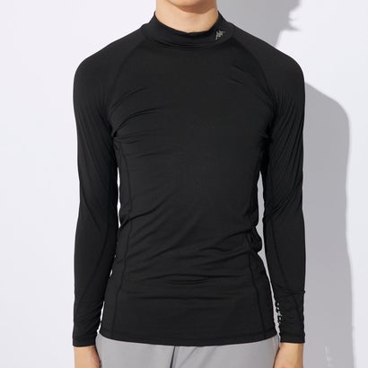 カッパ Kappa ハイネックコンプレッション （ブラック）