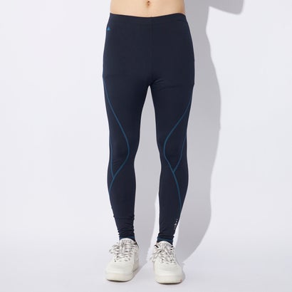 カッパ Kappa コンプレッションレギンス【返品不可商品】 （ネイビー）