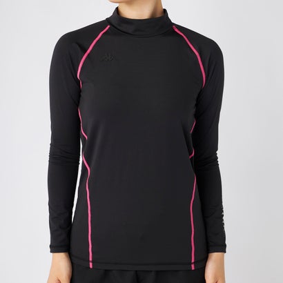 カッパ Kappa 後メッシュ切替コンプレッション （ピンク）