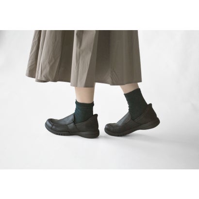 リゲッタ Re:getA SuttOn スリッポンシューズ （ブラック）