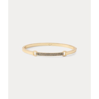 ローレン ラルフ ローレン LAUREN RALPH LAUREN ゴールドプレーテッド パヴェ ヒンジ バングル （710イ..
