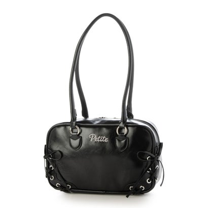 ラブトキシック Lovetoxic レースアップロングハンドルボストン （クロ）