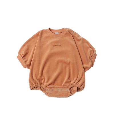 プティマイン petit main ドルマンロンパース【返品不可商品】 （レンガ）