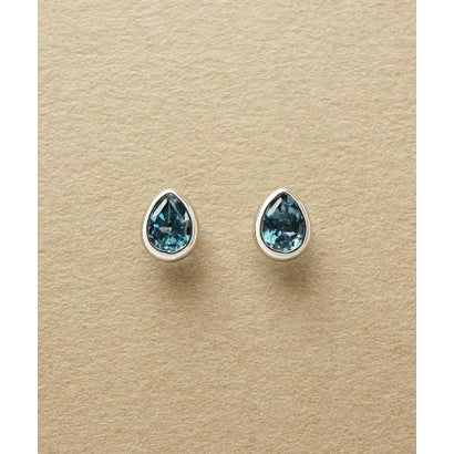 テイクアップ TAKE-UP [ セカンドピアス] Ptロンドンブルートパーズしずくピアス （プラチナム）