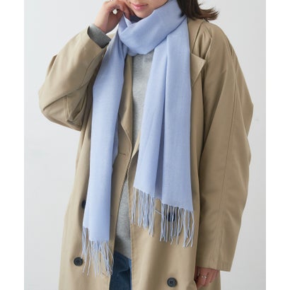 セットアップセブン SETUP7 カシミヤストール 23042 CLIR （ブルー）