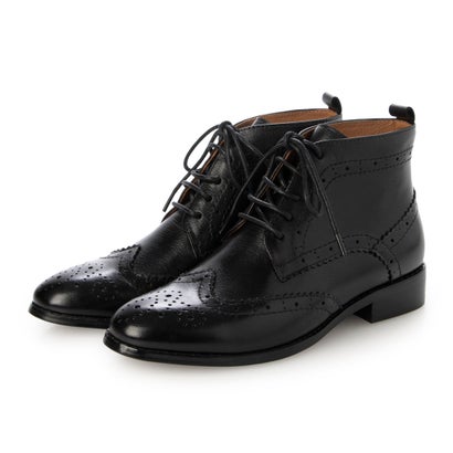 ロベルトモレッティ Roberto Moretti クラシカルウィングチップブーツ （ブラック）