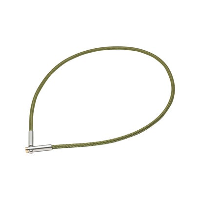 ファイテン Phiten 【管理医療機器】 磁気チタンネックレス メタルトップ Vタイプ （カーキブロンズ）