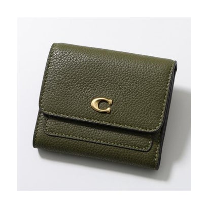 コーチ COACH COACH 二つ折り財布 ミラ CAO13 メタルロゴ （B4/OL/オリーブ）