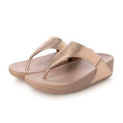 フィットフロップ fitflop fitflop（フィットフロップ）LULU レザー トゥーポスト サンダル （ピンク）