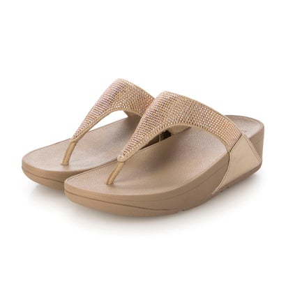 フィットフロップ fitflop fitflop（フィットフロップ）LULU クリスタル エンベリッシュド トゥーポスト サンダル （ベージュ）