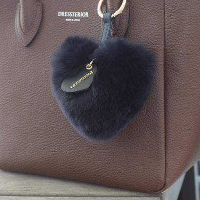 ドレステリア DRESSTERIOR ハートファーチャーム （ネイビー(094)）(4)