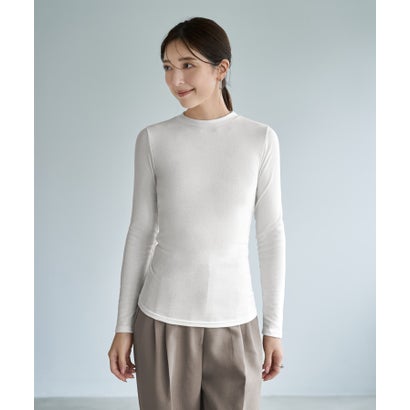スタイルデリ STYLE DELI 首元から出す重ね着用やわらかインナートップス （ホワイト）