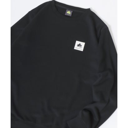 LOGOS/ロゴス 裏毛 ワンポイントボックスロゴ クルーネックスウェット レディース メンズ トレーナー ユニセックス シンプル