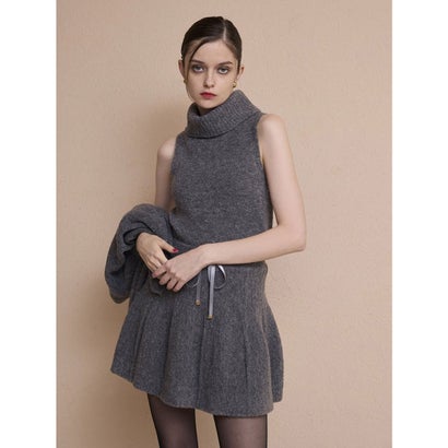 エイミーイストワール EIMY ISTOIRE ブークレニットセットアップ (GREY)