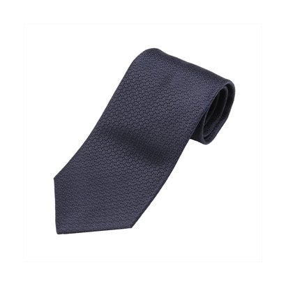 トーキョーシャツ TOKYO SHIRTS ネクタイ 日本製 絹100% 西陣織 ビジネス フォーマル （ネイビー）