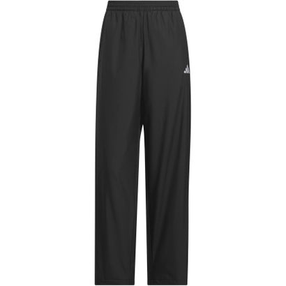 アディダス adidas アディダス adidas スリーストライプス ルーズフィット ウインドブレーカー パンツ レディース 女性 ウィメンズ 耐久性 軽量 ズボン （KA0950 ブラック/ホワイト）